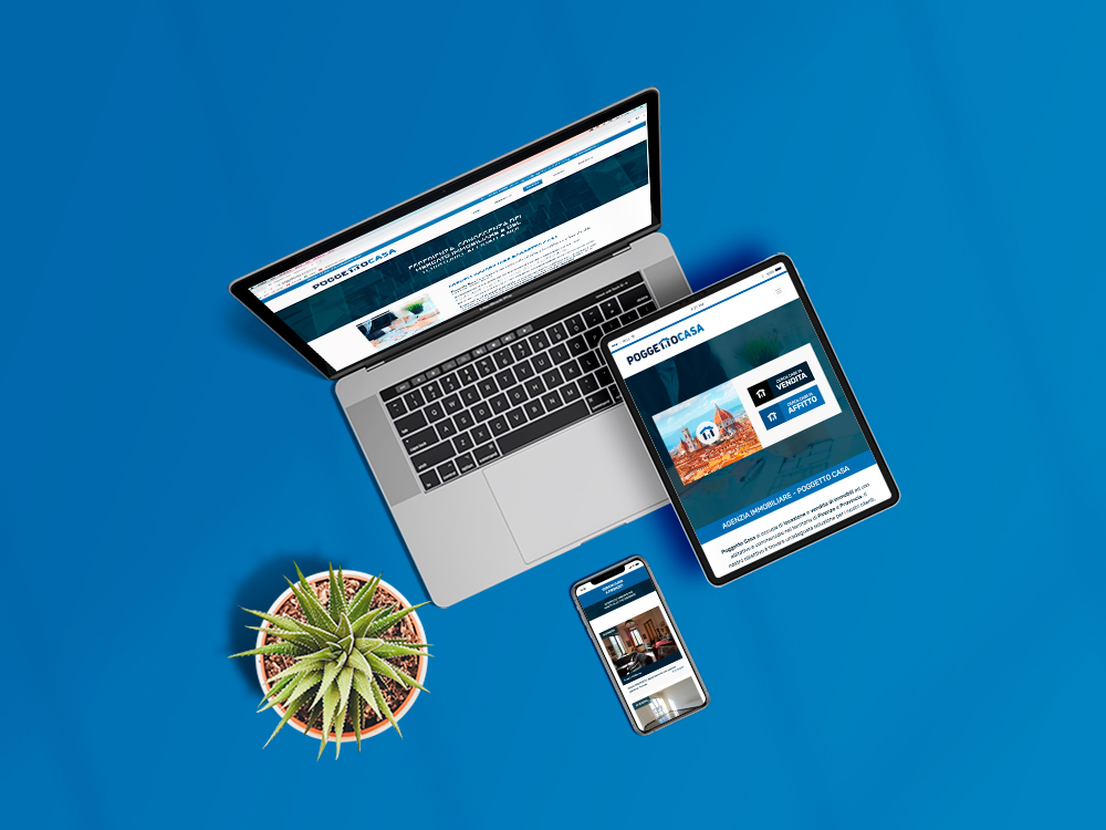 Creazione sito internet studio immobiliare Poggetto Casa di Firenze.
